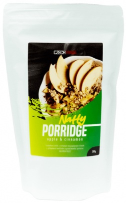 Czech Virus Natty Porridge 300 g - Mléčná čokoláda/Lískový oříšek PROŠLÉ DMT 9.6.2024