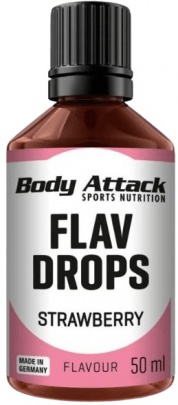 Body Attack Flav Drops 50 ml - Karamel