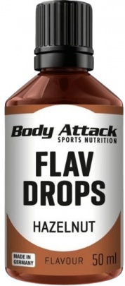 Body Attack Flav Drops 50 ml - Marcipán