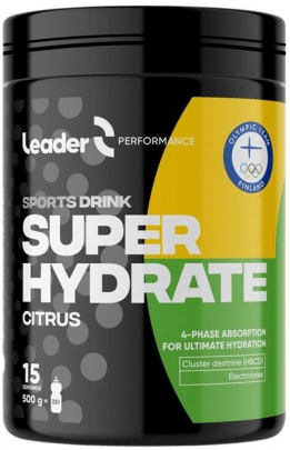 Leader Sports Drink Super Hydrate 500 g - citrus