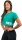 Nebbia Crop Top tričko POWERHOUSE 279 zelená - M
