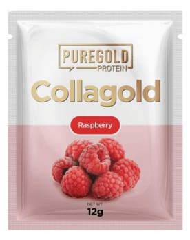 PureGold Collagold + kys. hyaluronová 12 g - malina