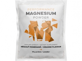 BrainMax Performance Magnesium Powder Pomeranč (hořčík bisglycinát) nová méně sladká verze 10 g