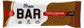 Nano Supps Protein Bar 55 g - Karamel s arašídy PROŠLÉ DMT 24.1.2024