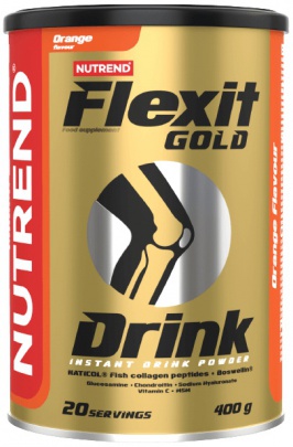 Nutrend Flexit Gold Drink 400 g - černý rybíz