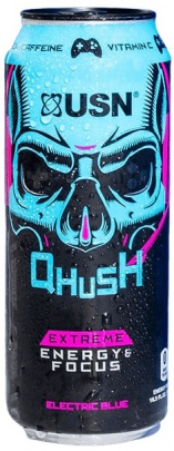 USN Qhush Energy drink 500 ml - Red rush