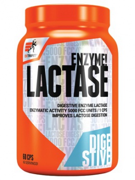 Extrifit Lactase Enzyme 60 kapslí PROŠLÉ DMT 15.7.2023