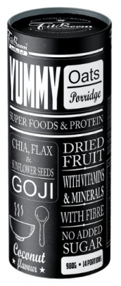 FitBoom Yummy Oat mash 980 g - čokoláda