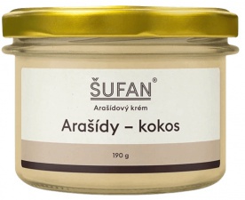 Šufan Arašídovo-kokosové máslo - 300 g VÝPRODEJ 28.3.2025