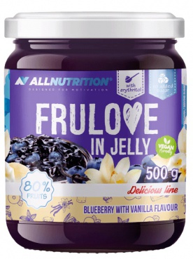 AllNutrition Frulove In Jelly 500 g - borůvka s vanilkou