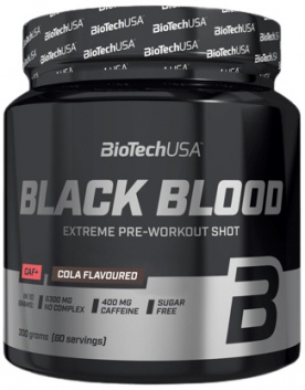 BiotechUSA Black Blood CAF+ 300 g - cola