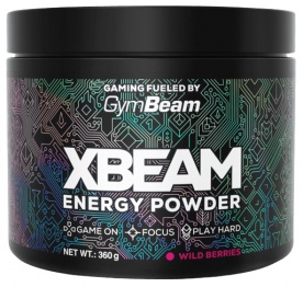 GymBeam Energy Powder - XBEAM 360 g - lesní ovoce
