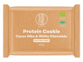 BrainMax Pure Protein Cookie BIO 60 g - pistácie/bílá čokoláda