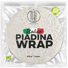 BrainMax Pure Piadina Wrap BIO 4 ks BIO tortila z Itálie PROŠLÉ DMT 16.10.2023