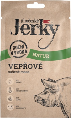 Jihočeské JERKY 20 g - hovězí s bylinkami