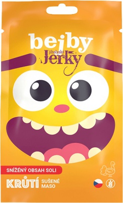 Jihočeské JERKY 20 g - krůtí bejby