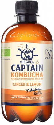 Captain Kombucha 400 ml - ZERO original VÝPRODEJ 28.3.2025