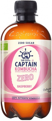 Captain Kombucha 400 ml - ZERO original VÝPRODEJ 28.3.2025