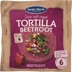 Santa Maria Tortilla - Veggie červená řepa