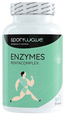 Sportwave ENZYMES PENTACOMPLEX 90 kapslí VÝPRODEJ 18.9.2025