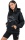 Nebbia OVERSIZE MIKINA S KAPUCÍ GYM RAT 256 Černá - L