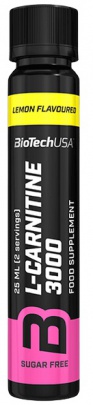 BiotechUSA L-Carnitine 3000 25 ml - pomeranč