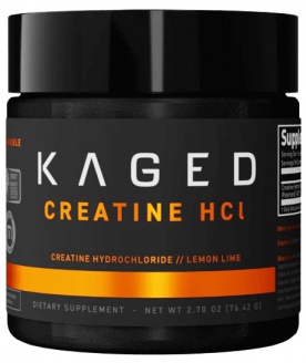 Kaged Muscle Creatine HCL (patentovaný kreatin hydrochlorid C-HCl) 76,5 g - citron/limetka