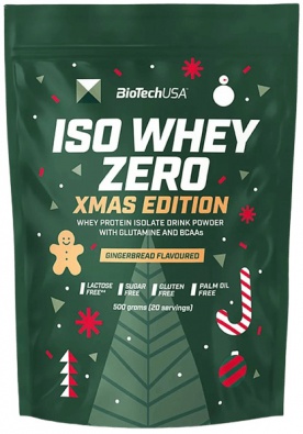 BioTechUSA Iso Whey Zero 500 g - perníček (Gingerbread)