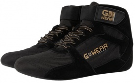Gorilla Wear Sportovní tenisky PRO High Tops Černá/Zlatá - 43