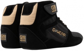 Gorilla Wear Sportovní tenisky PRO High Tops Černá/Zlatá - 45
