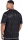Gorilla Wear Pánske Oversized tričko Saginaw - Washed černé - S