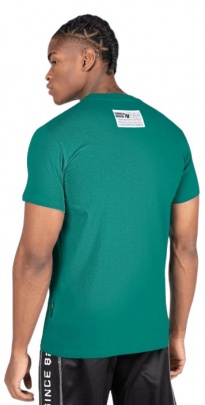 Gorilla Wear Pánske tričko Classic Teal Zelená - 2XL