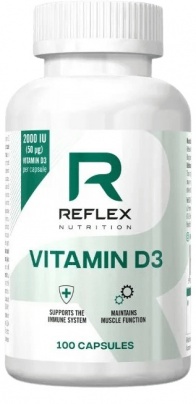 Reflex Vitamin D3 100 kapslí  - VÝPRODEJ 8.2024