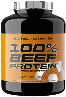 Scitec 100% Hydrolyzed Beef Isolate Peptides 1800 g - mandle / čokoláda