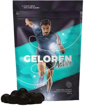 Geloren Active 90 želé tablet - pomeranč + vzorek 6 tablet ZDARMA