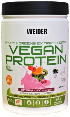 Weider Vegan Protein 750 g - mango/matcha tea VÝPRODEJ 3.2024