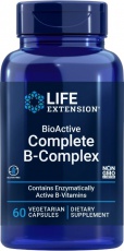 Life Extension BioActive Complete B-Complex 60 kapslí