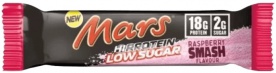 Mars Hiprotein Bar Low Sugar 55 g - malinový smash