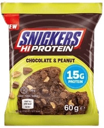 Mars Protein Snickers HiProtein Cookie 60 g - bílá čokoláda/arašídy