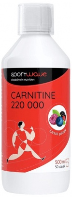 SportWave Carnitine 220 000 500 ml - lesní plody