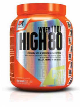 Extrifit High Whey 80 1000 g - ovocný jogurt