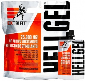 Extrifit Hellgel 25 x 80g - pomeranč