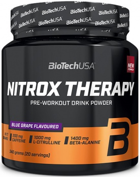 BioTechUSA NitroX Therapy 340 g - broskev