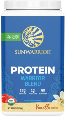 Sunwarrior Protein Warrior Blend 750g - Lesní plody