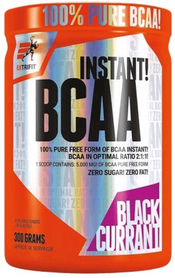 Extrifit BCAA Instant 300g - pomeranč
