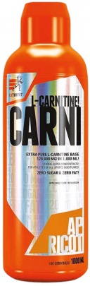 Extrifit Carni Liquid 120000 mg 1000 ml - ledový čaj/broskev
