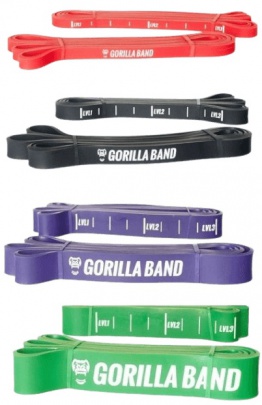 GORILLA Power Band posilovací guma - fialová