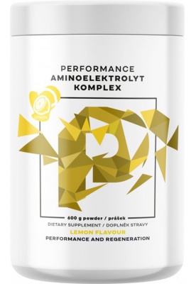 BrainMax Performance Amino Elektrolyt Komplex 600 g - třešeň