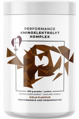 BrainMax Performance Amino Elektrolyt Komplex 600 g - třešeň