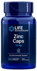 Life Extension Zinc 15 mg 150 kapslí